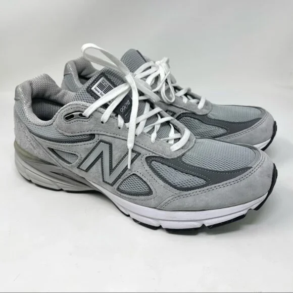New Balance 990v4 Athletic Sneakers Gray M990GL4 USA Made Shoes Men’s Size 12.5D New Balance 990V4 - Made in USA Sneakers in | Mercari main image 3